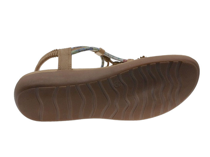 Sandália casual para senhora