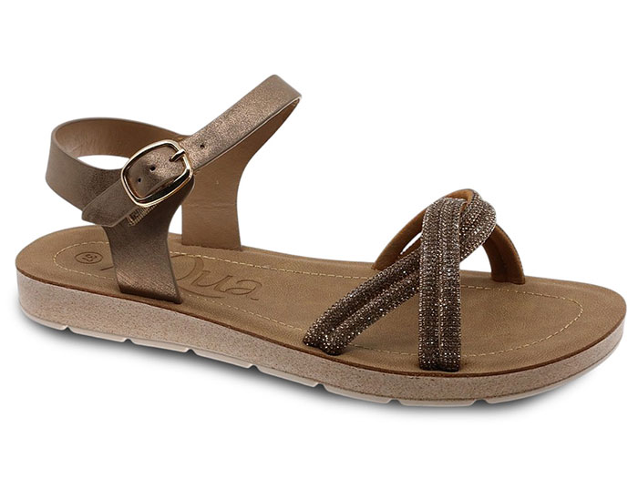 Sandália casual para senhora